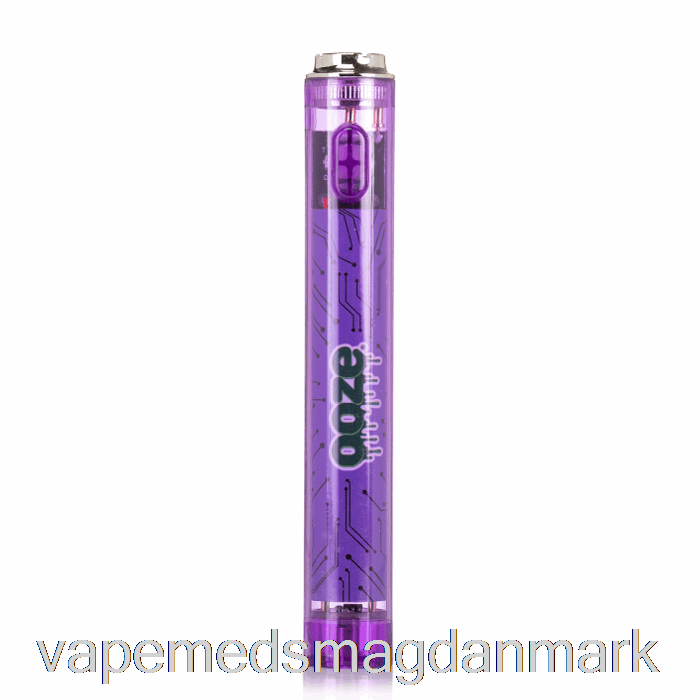 Vape Med Smag Ooze Slim 400mah Klar 510 Vape Batteri Ultra Lilla